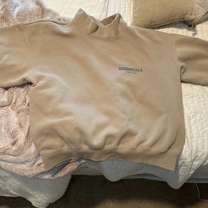 Essentials high collar crew